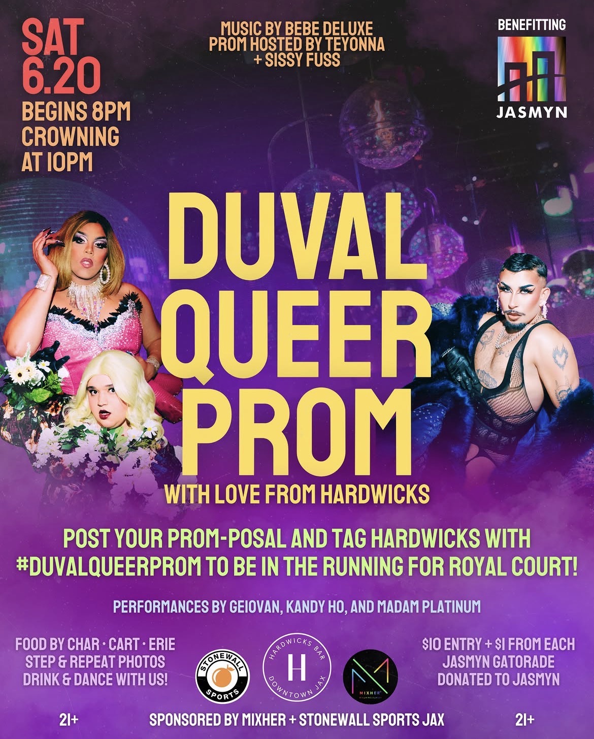 Duval Queer Prom flyer