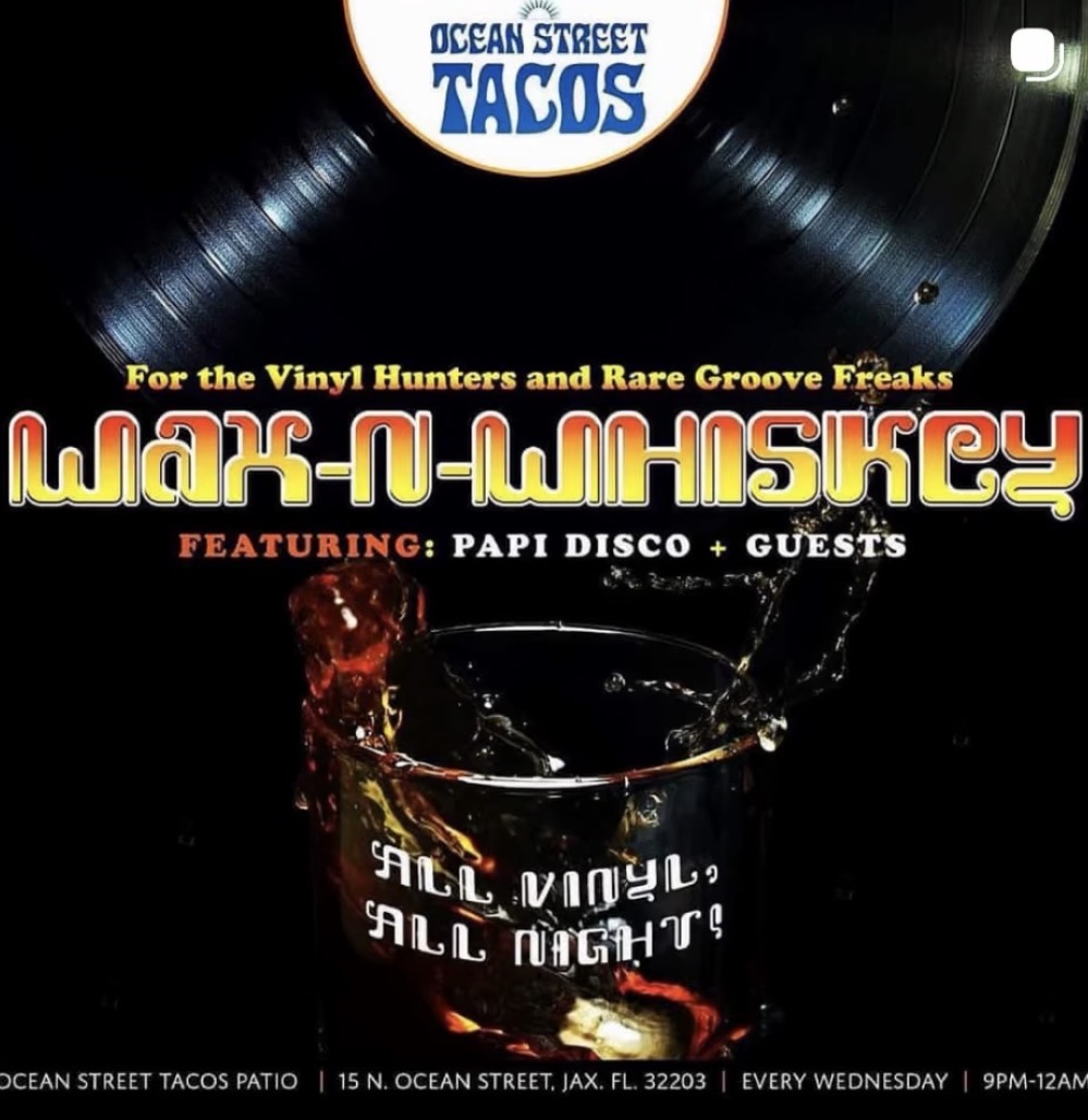 Wax-N-Whiskey featuring Papi Disco + Guests flyer